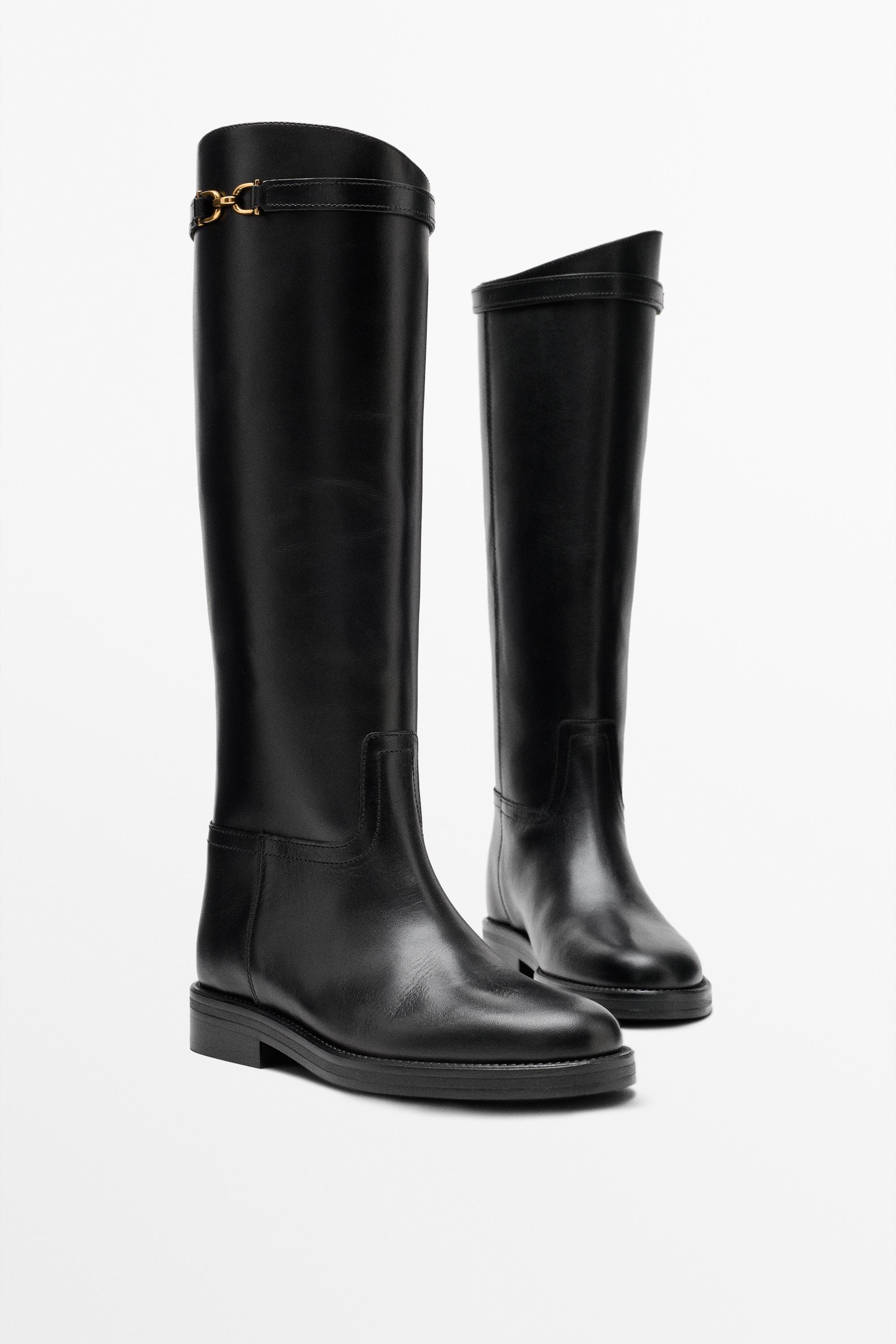 Bottes équestre en cuir
